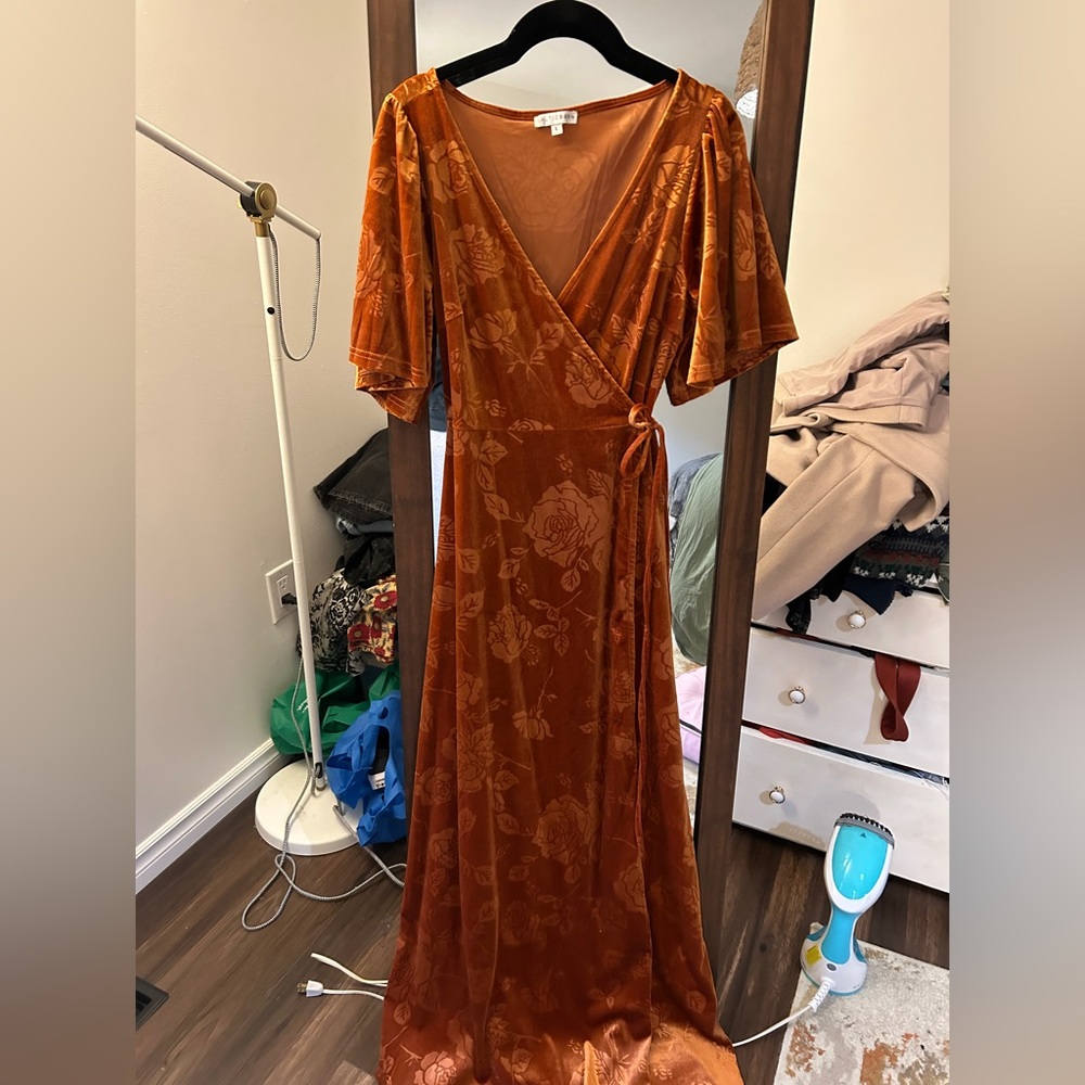 Baltic born wrap dress